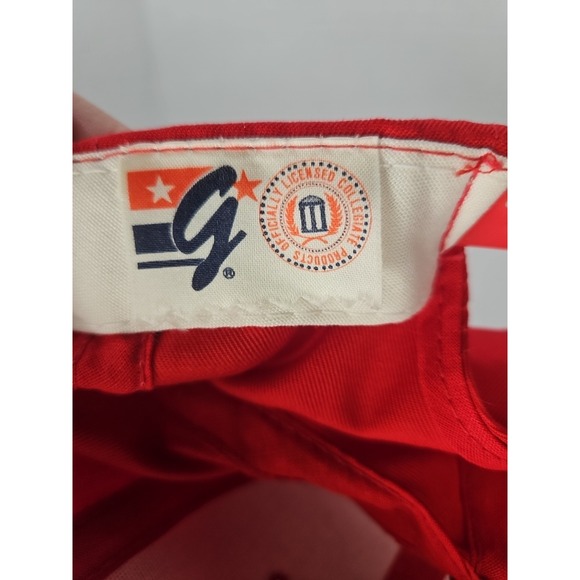 Vintage 1990s St. Johns University Redmen Snapback Hat The Game NCAA Retro Cap - Picture 11 of 16